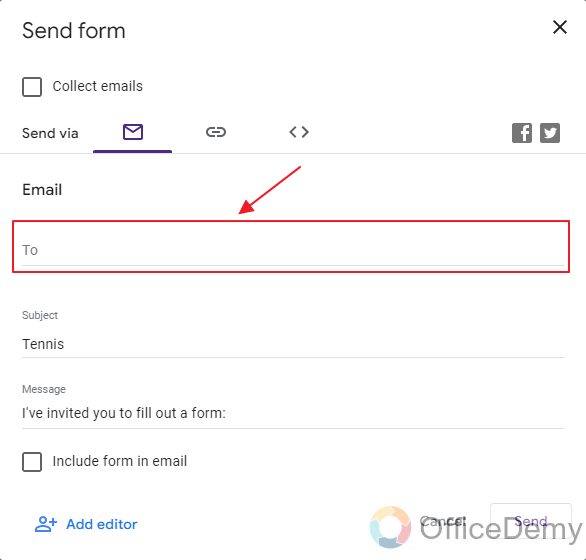 how to embed a google form into an email 13