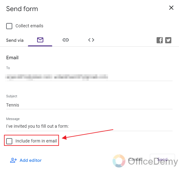 how to embed a google form into an email 17