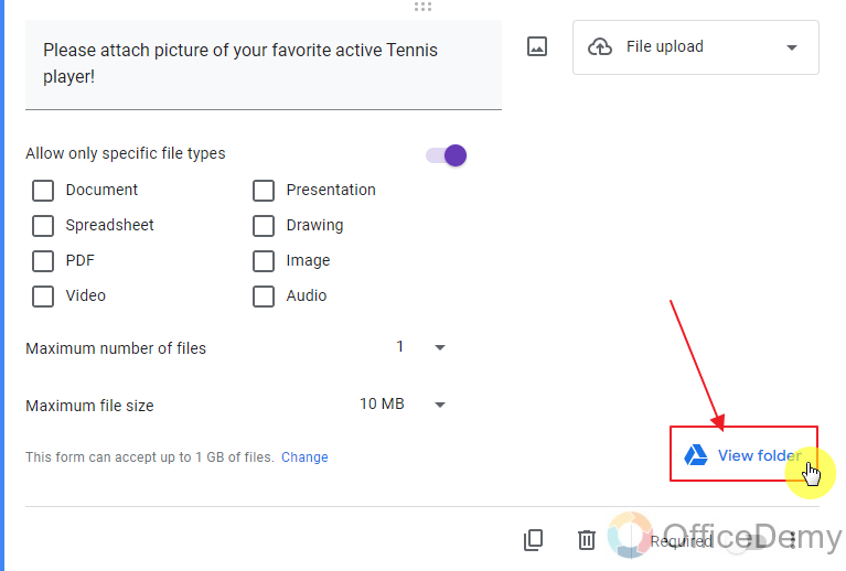 Does google forms allow attachments 24