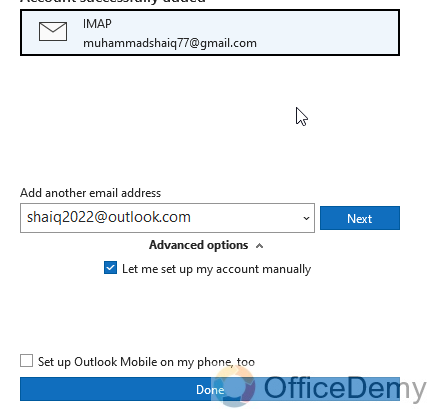 How to Add Email Account to Outlook 12