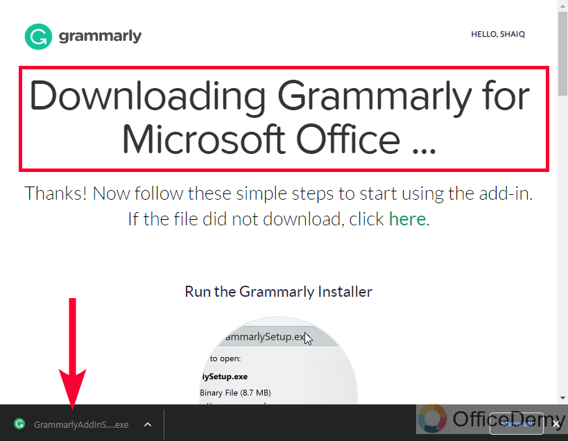 How to Add Grammarly to Microsoft Word 4