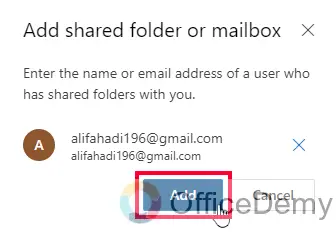 How to Add Shared Mailbox in Outlook 18
