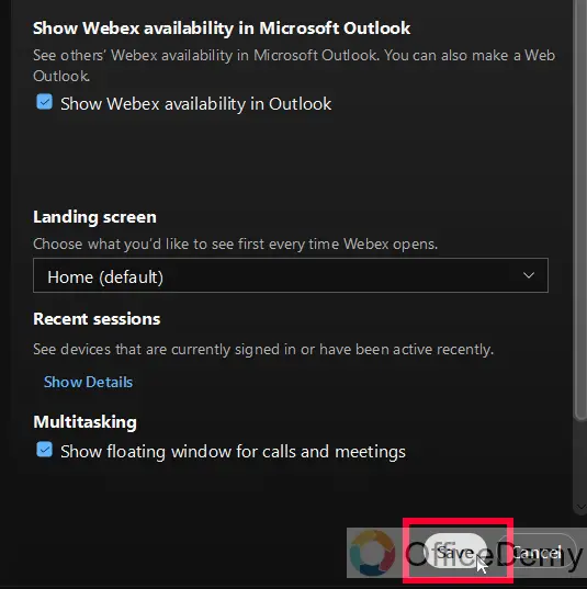 How to Add Webex to Outlook 16