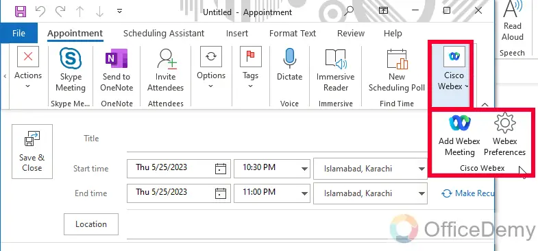 How to Add Webex to Outlook 24