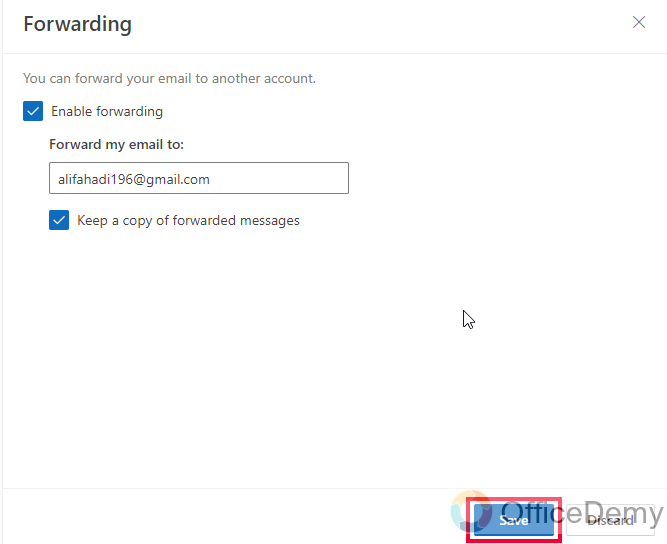 How to Auto Forward Emails from Outlook 25