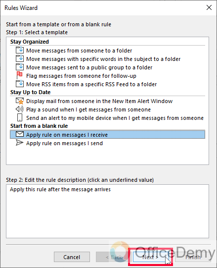 How to Auto Forward Emails from Outlook 7