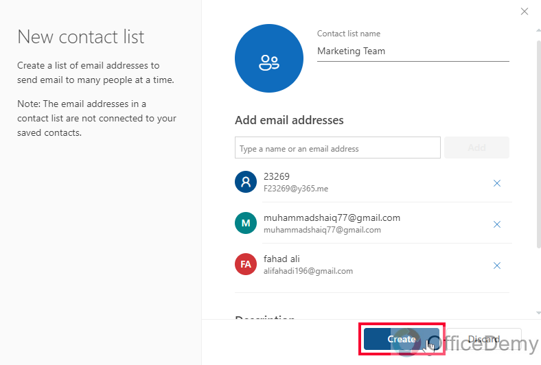 How to Create Distribution List in Outlook 21