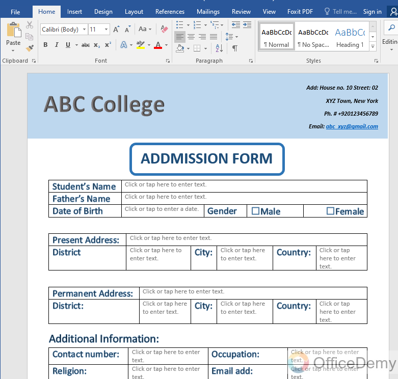 How to Create a Microsoft Word Template 20