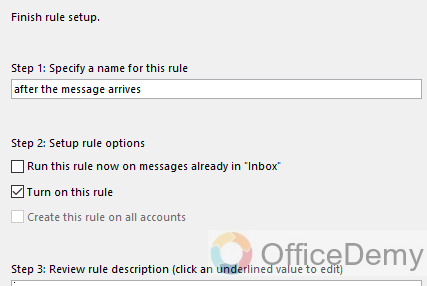 How to Create a Rule in Outlook 22