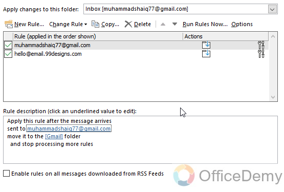 How to Create a Rule in Outlook 26