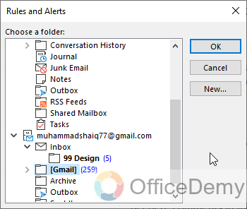 How to Create a Rule in Outlook 5