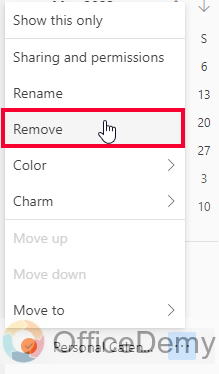 How to Delete Calendar in Outlook 14