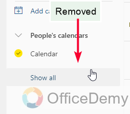 How to Delete Calendar in Outlook 16