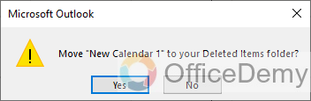 How to Delete Calendar in Outlook 6