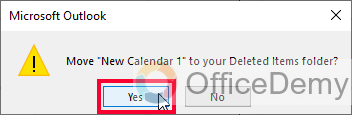 How to Delete Calendar in Outlook 7