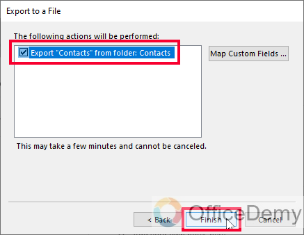 How to Export Outlook Contacts to Excel 11