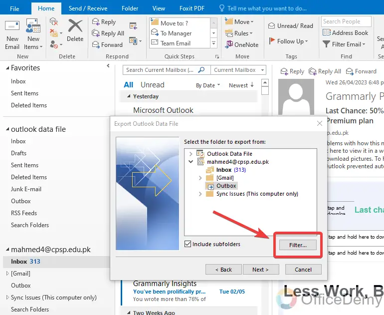 How to Export Outlook Emails 15