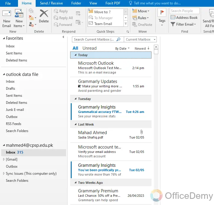 How to Filter Emails in Outlook 1