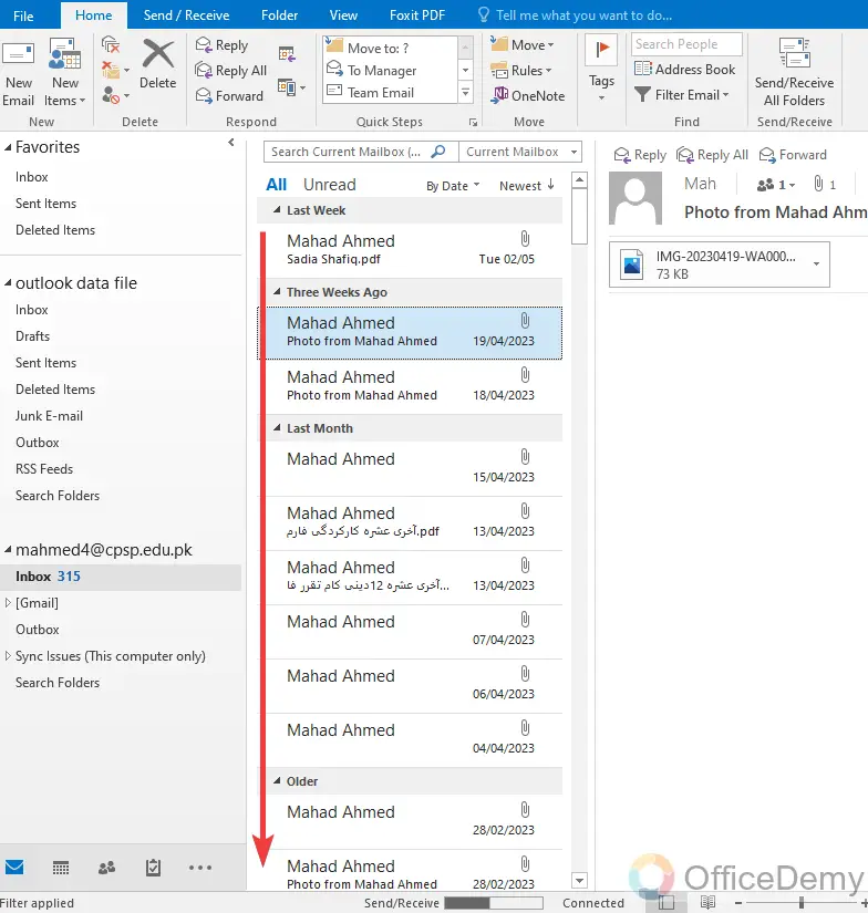 How to Filter Emails in Outlook 10
