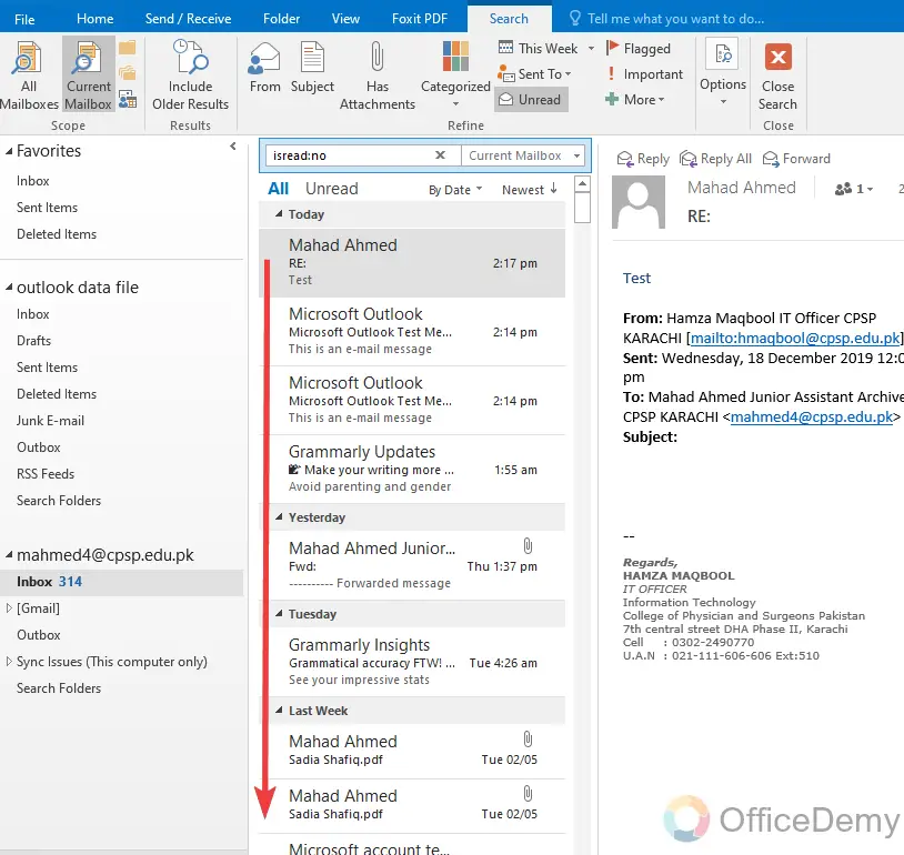 How to Filter Emails in Outlook 15