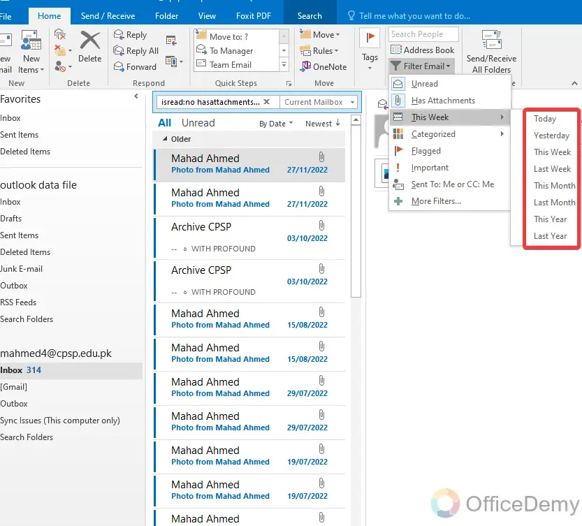 How to Filter Emails in Outlook 18