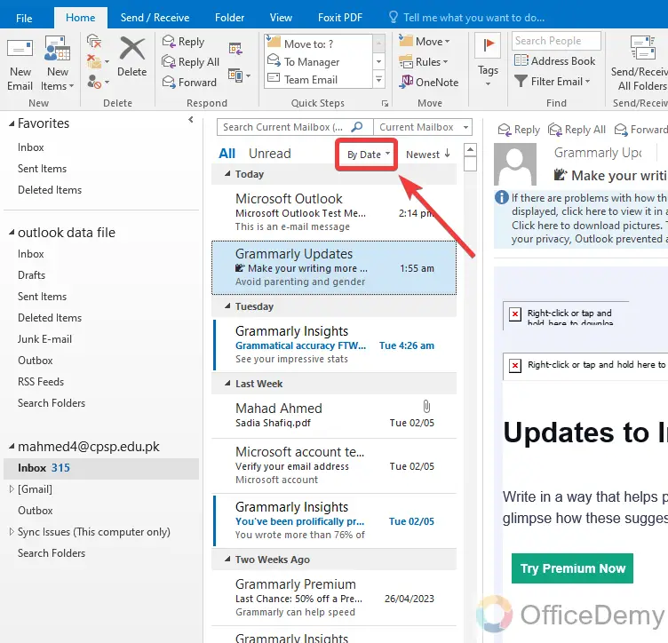 How to Filter Emails in Outlook 4