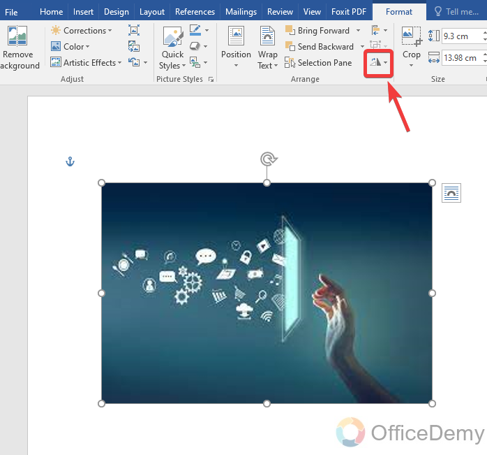 How to Flip an Image in Microsoft Word 4