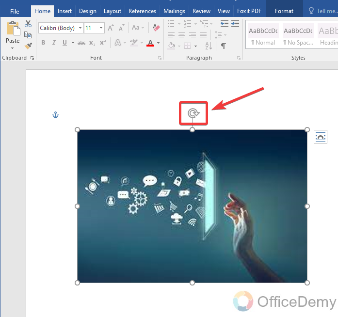 How to Flip an Image in Microsoft Word 9