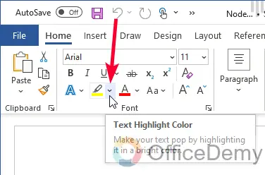 How to Highlight in Microsoft Word 3