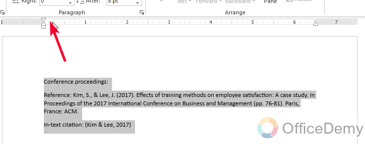 How to Indent Citations on Microsoft Word 2