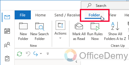 How to Make Folders in Outlook 7
