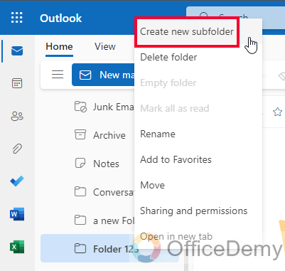 How to Make Folders in Outlook 25