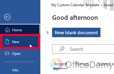 How to Make a Calendar in Microsoft Word 13