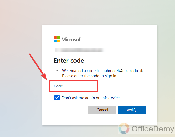 How to Reset Password in Outlook 4