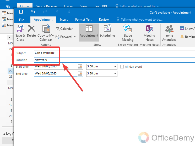 How to Set Working Hours in Outlook 16