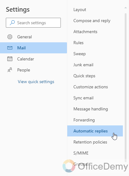 How to Set up an Automatic Reply in Outlook 15