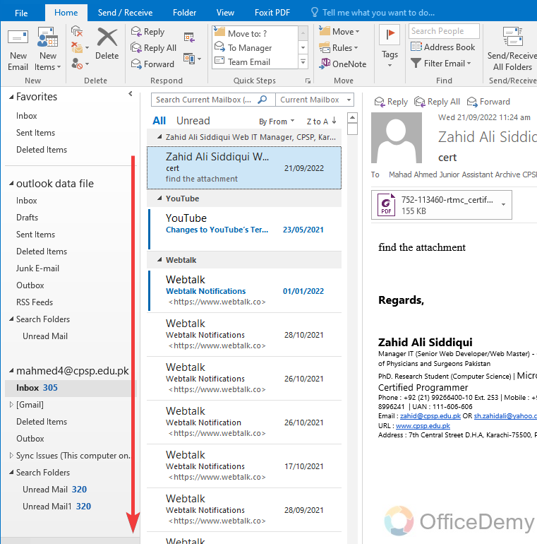 How to Sort Emails in Outlook 18