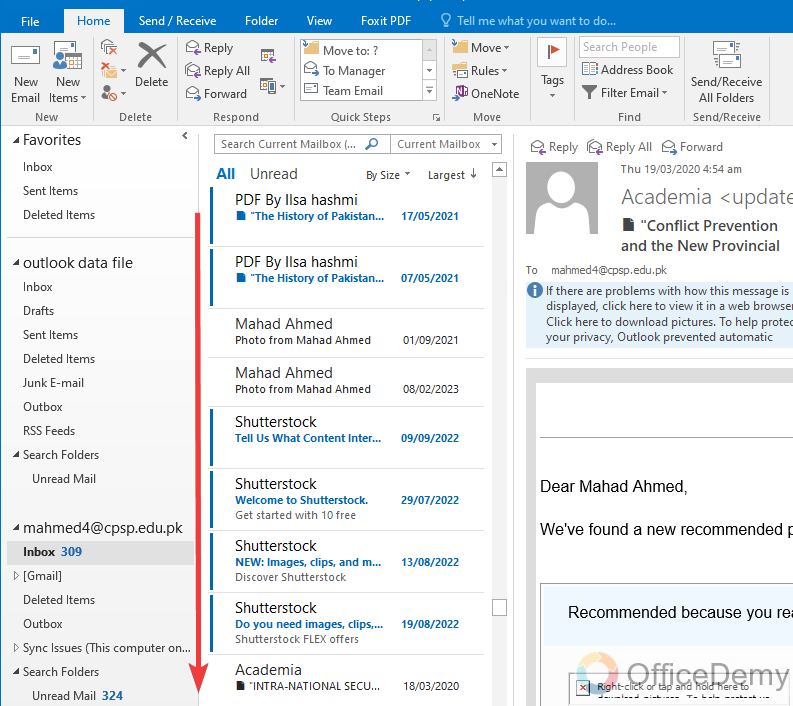 How to Sort Emails in Outlook 5