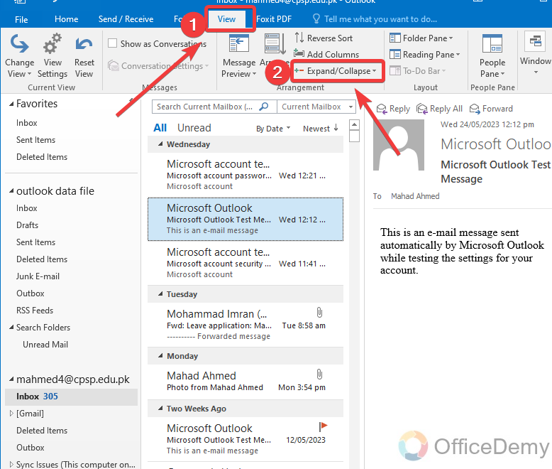 How to Sort Emails in Outlook 23