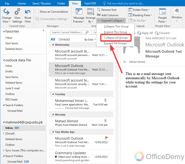How to Sort Emails in Outlook 24