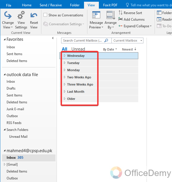 How to Sort Emails in Outlook 25