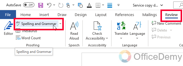 How to Spell Check on Microsoft Word 12