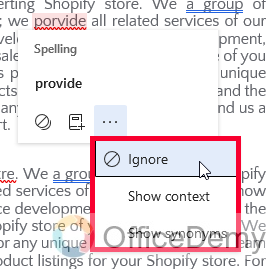 How to Spell Check on Microsoft Word 9