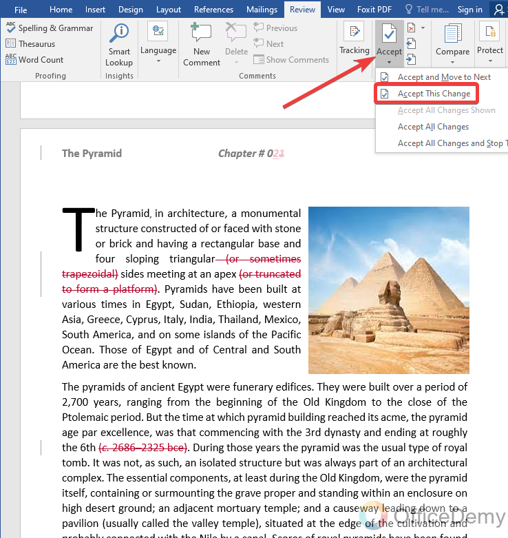 How to Track Changes in Microsoft Word 12