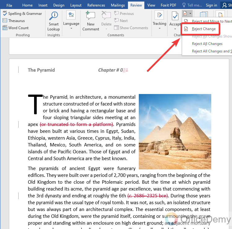 How to Track Changes in Microsoft Word 14