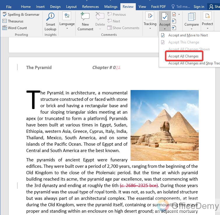 How to Track Changes in Microsoft Word 16