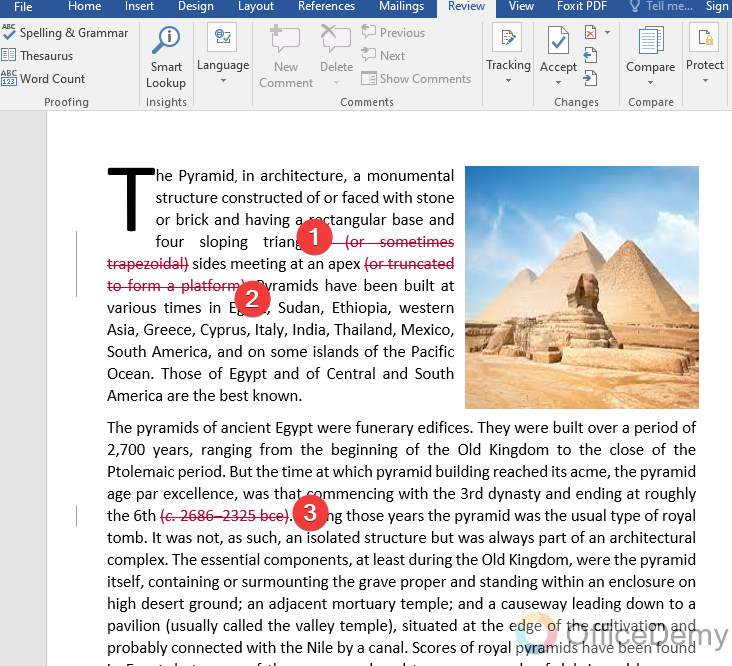 How to Track Changes in Microsoft Word 9