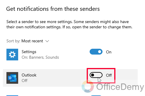 How to Turn Off Outlook Notifications 13