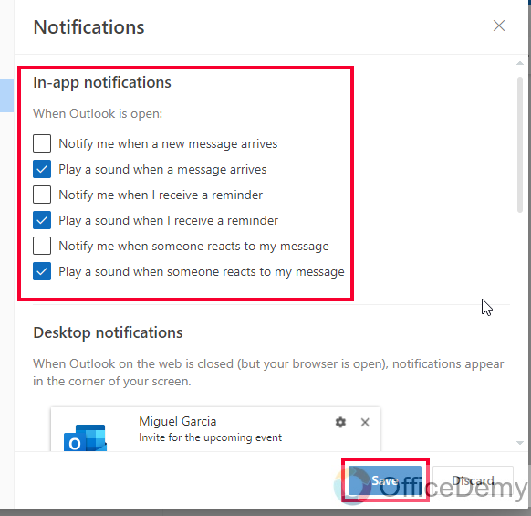 How to Turn Off Outlook Notifications 23