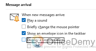 How to Turn Off Outlook Notifications 4